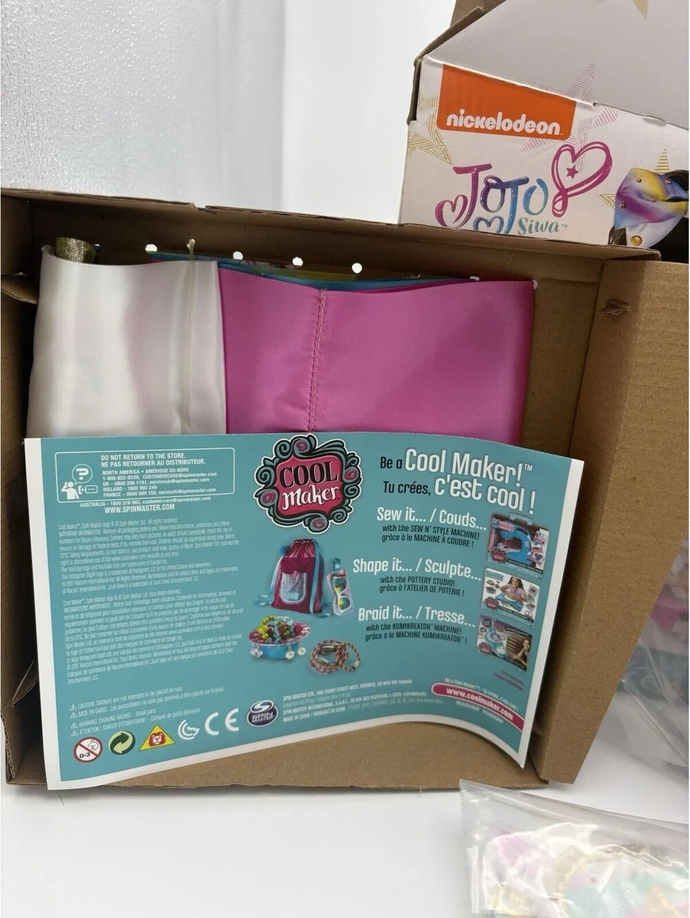 Cool Maker JoJo Siwa Bow Maker Craft Kit Kids DIY Set NWT